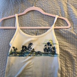 beachy tank top